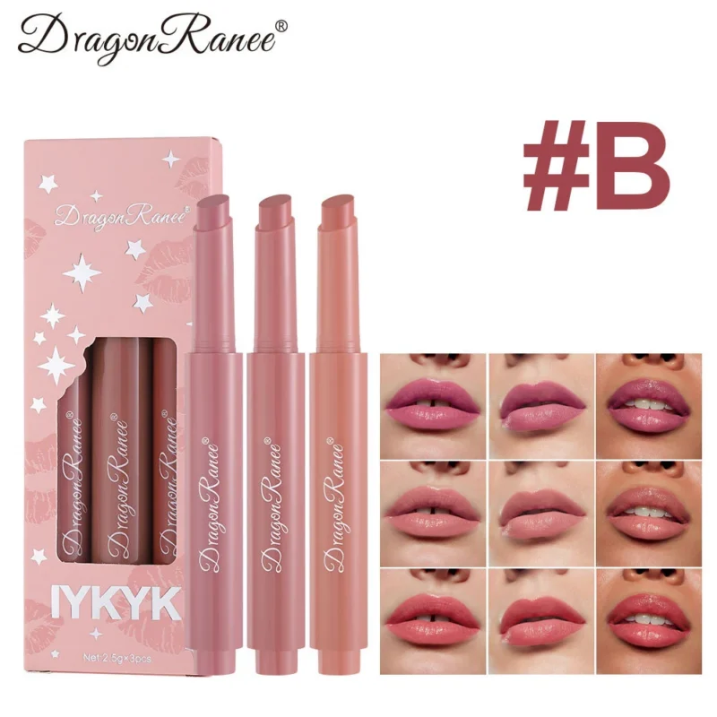 Dragonranee Lipstick Pen 3pcs Set Moisturizing Glossy Dra 7f2y5qfv 9