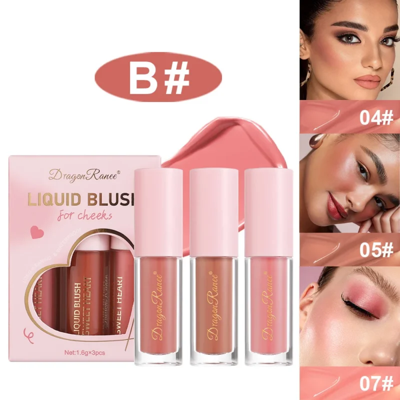 Liquid Blush Set Waterproof Matte Cheek Tint 3pack Dra 6bx7q7e4 6