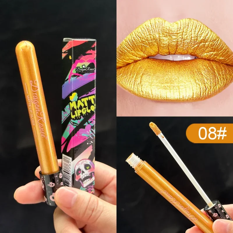Matte Lip Gloss Vampire Halloween Retro Look Dra Qydpc86m 8
