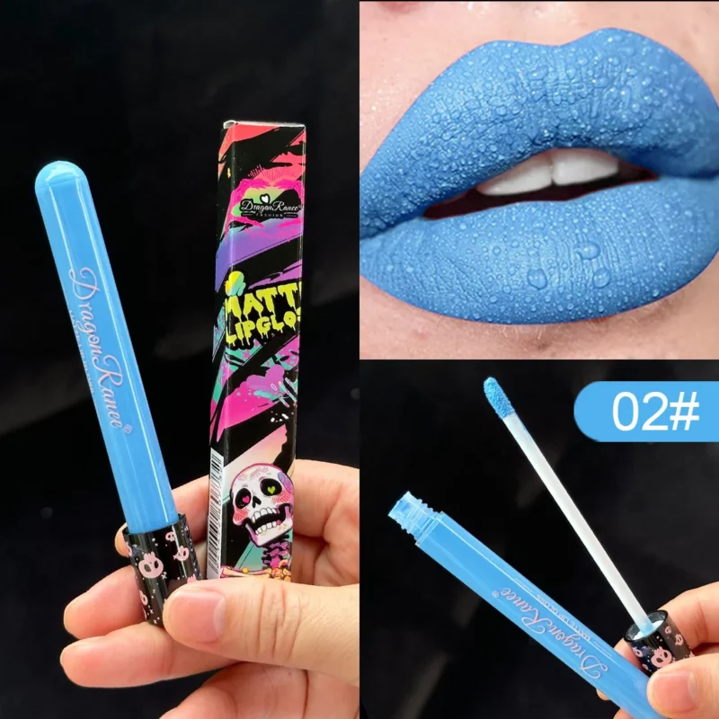 Matte Lip Gloss Vampire Halloween Retro Look Dra Qydpc86m 6