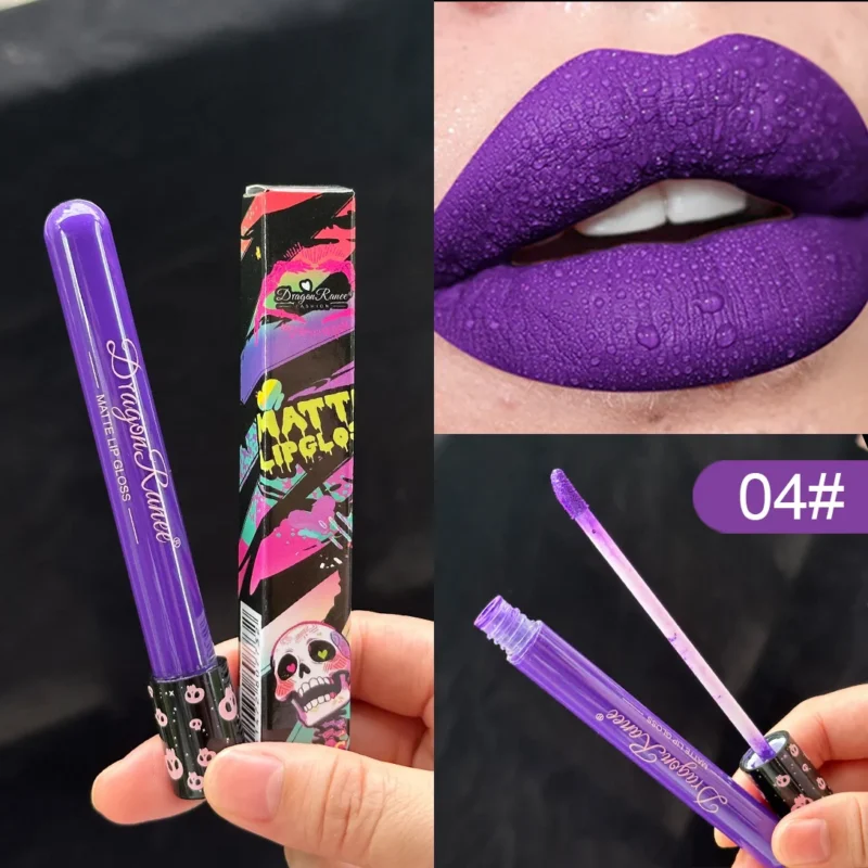 Matte Lip Gloss Vampire Halloween Retro Look Dra Qydpc86m 9