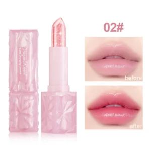 DragonRanee Thermochromic Jelly Lipstick with Pearl Glitter that changes color with your body temperature