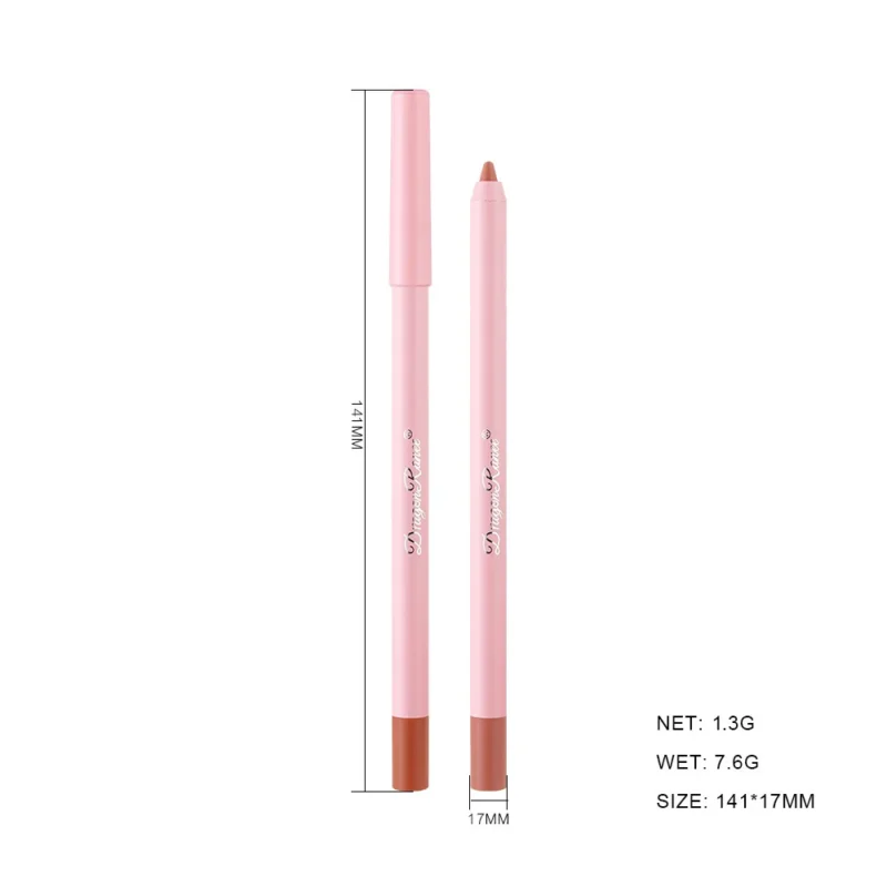 waterproof-matte-lip-liner-pencil-1-3g-dra-wvd7fyjs-1 Professional Waterproof Matte Lip Liner Pencil for Precise Lip Outline and Rich Color
